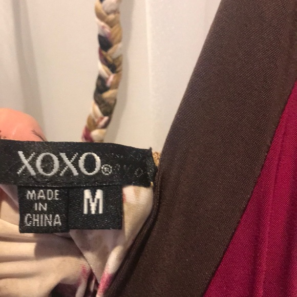 XOXO Halter Maxi Dress – Animal Print, Size M - Picture 9 of 11